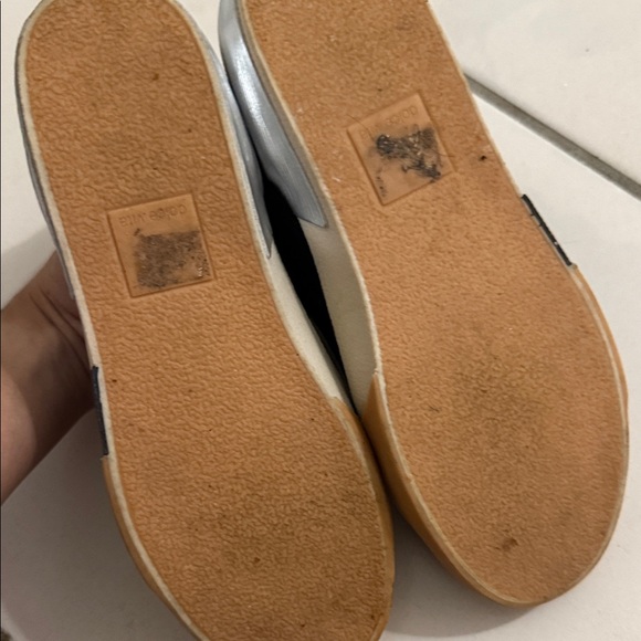 Dolce Vita Black Sneakers with Cream Laces - Picture 6 of 6